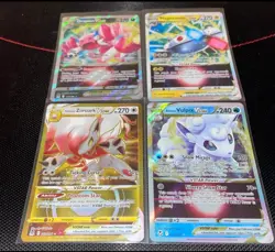 4 Pokemon Card Lot VSTAR + 20 Random Cards - Image 2
