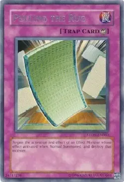 YUGIOH Pulling the Rug STON-EN060 Rare Light-played LP - Image 1