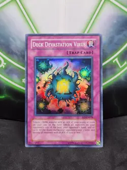 Yugioh Deck Devastation Virus FET-EN058 Super Rare NM - Image 1