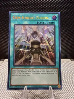BLMM-EN160 "Gem-Knight Fusion" Secret Rare YuGiOh! NEW - Image 1