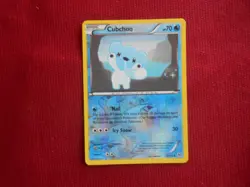 Cubchoo 40/135 B&W Plasma Storm REVERSE HOLO Pokemon Trading Card - Image 1