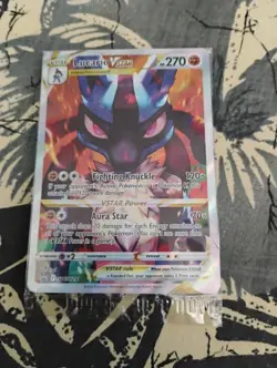 Lucario VSTAR SWSH291 SWSH: Sword & Shield Promo Cards Holo Sealed - Image 1