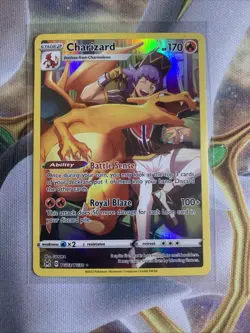Pokemon Charizard TG03/TG30 Lost Origins Trainer Gallery Card - Image 1