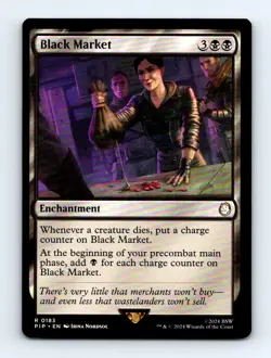 #183 2024 Fallout PIP ( Black Market Commander RARE - Image 1