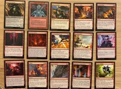 Casual Budget MTG Commander Deck Mono Red Artifacts W/ Captain Lannery Storm - Image 3