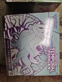 Pokemon Tcg Temporal Forces Double Art Set Etbs Factory Sealed On Hand - Image 3