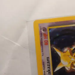 Pokemon TCG Alakazam Base Set 1/102 Holo 1999-2000 Wizards Base Set - Image 4