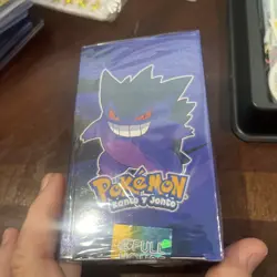 Pokemon kanto y johto SEALED BOX (25 Packs) Full House Gengar Box - Image 1
