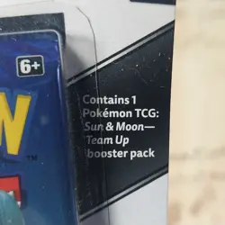 Pokemon TCG Team Up Single Checklane Blister Booster Pack with Pikachu SM162 - Image 3