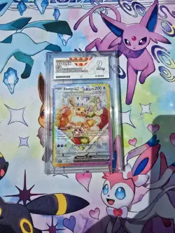 Pokemon Eevee EX 174 Black Star Promo Prismatic Ace Mint 9 - Image 1