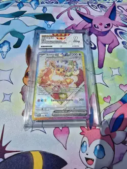 Pokemon Eevee EX 174 Black Star Promo Prismatic Ace Mint 9 - Image 3