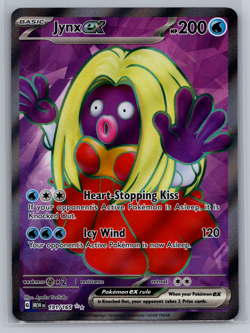 Jinx EX 191/165 Scarlet & Violet 151 Full Art Pokemon TCG NM - Image 1