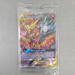 Sealed Pokemon TCG Moltres Zapdos & Articuno GX Tag Team SM210 Promo OFFCENTER - Image 1