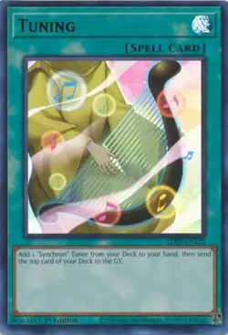 Yugioh! MP Tuning (Red) - LDS3-EN122 - Ultra Rare - 1st Edition Moderately Playe - Image 1