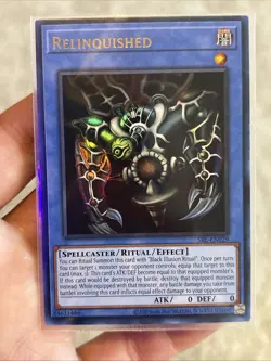 Yu-Gi-Oh Relinquished SRL-EN029 MINT Ultra Rare 25th Anniversary Spell Ruler - Image 1