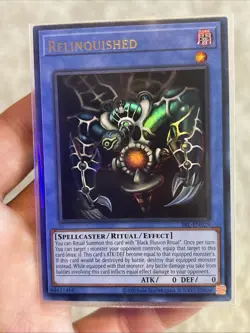 Yu-Gi-Oh Relinquished SRL-EN029 MINT Ultra Rare 25th Anniversary Spell Ruler - Image 2