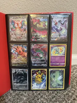 Pokemon Binder Collection Super Rare Cards Lots Of Eras - Image 1