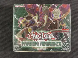 Yu-Gi-Oh Cards Invasion: Vengeance Sealed Booster Box 1st Edition Shonen Jump - Image 1