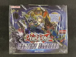 Yu-Gi-Oh Cards Destiny Soldiers Sealed Booster Box 1st Edition Shonen Jump - Image 1
