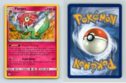 Florges #152/236 SM Cosmic Eclipse Rare Holo Pokemon 2019 TCG Card - Image 1