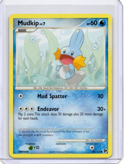 Mudkip 80/106 Great Encounters MP 2008 Pokemon TCG Card - Image 1