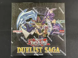 Yu-Gi-Oh Cards Sealed Display Case Duelist Saga Sealed 1st Edition (x5 3 Packs) - Image 1
