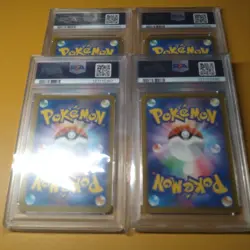 2025 Pokemon M-P JP McDonald's Pikachu Promo Card PSA 9/8 Set - Image 3