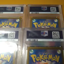 2025 Pokemon M-P JP McDonald's Pikachu Promo Card PSA 9/8 Set - Image 4