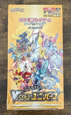 Pokemon Card Sword & Shield VSTAR Universe Booster Box Japanese s12a - Image 1