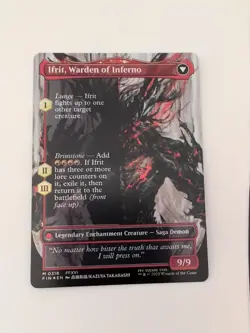 Clive Ifrit's Dominant Borderless Full Art Foil 0318 MTG Final Fantasy - Image 4