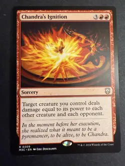 Chandra's Ignition Commander: Modern Horizons 3 Magic the Gathering LP - Image 1