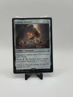 Colossus Hammer, English Magic the Gathering MTG Commander: Final Fan - Image 1