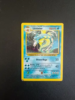 Carte Pokemon Leviator 6/102 Holo Edition 2 Set de Base Wizards Francaise - Image 1