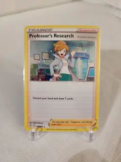 🔥 Pokemon TCG 🔥 Professor's Research 060/072 🔥 Shining Fates 🚀 NM - SWIRL ✈ - Image 1