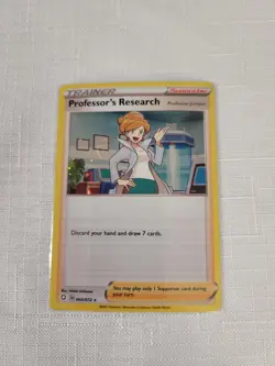 🔥 Pokemon TCG 🔥 Professor's Research 060/072 🔥 Shining Fates 🚀 NM - SWIRL ✈ - Image 2