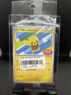 Pokemon Pikachu Berkemeja Batik Staryu 155/SV-P Indonesia Promo Sealed - Image 1