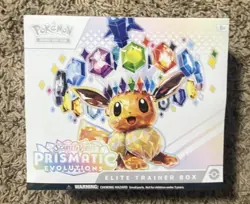 Pokemon TCG Scarlet & Violet Prismatic Evolutions ETB. Factory Sealed. - Image 1