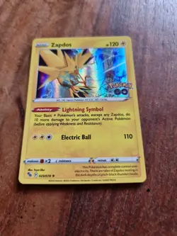 Pokemon Go Zapdos 029/078 Holo Rare - Image 1