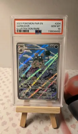 Pokemon Paradox Rift Garbodor 204 PSA 10 (PLEASE READ DESCRIPTION) - Image 1