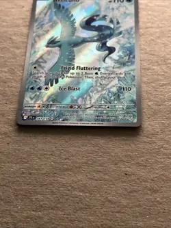 Pokemon TCG Articuno 161/159 Sv09: Journey Together Holo- Near Mint- New- IR - Image 2