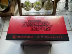Pokemon Center Destined Rivals ETB Elite Trainer Box Sealed - Image 3
