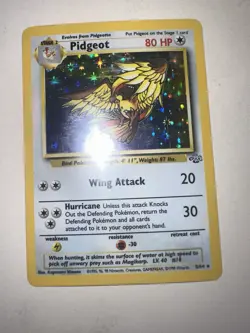 Pokemon TCG Pidgeot Jungle 8/64 Holo Rare Moderately played 64C - Image 1