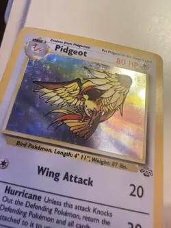 Pokemon TCG Pidgeot Jungle 8/64 Holo Rare Moderately played 64C - Image 3