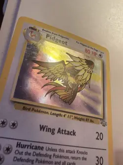 Pokemon TCG Pidgeot Jungle 8/64 Holo Rare Moderately played 64C - Image 4