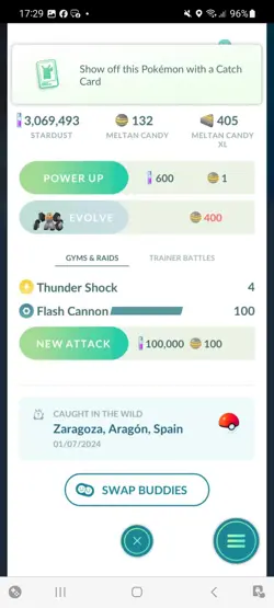 Pokemon Go Shiny Meltan - Image 2