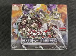Yu-Gi-Oh Cards Fists Of The Gadgets Sealed Booster Box 1st Edition Shonen Jump - Image 1