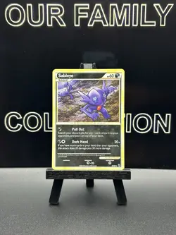 SABLEYE 35/90 - Regular UNCOMMON - HGSS Undaunted - 2010 Pokemon Card - LP - Image 1