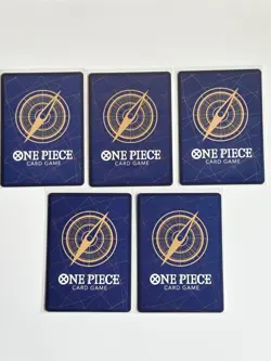 One Piece Card Game Luffy Ace Sabo Brothers Set Lot of 5 Promo & OP13 NM Japan - Image 3