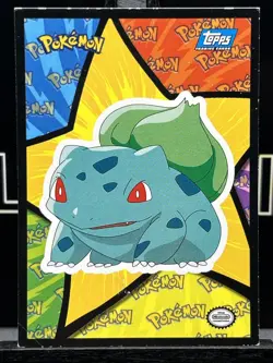 Pokemon Topps - Bulbasaur - The First Movie 1999 - Card Blue Logo Regular LP - Image 3