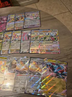 Pokemon Card V, VMAX, ex Ultra Rare Card Lot Of 35 Multi Language All Mint/NM - Image 4